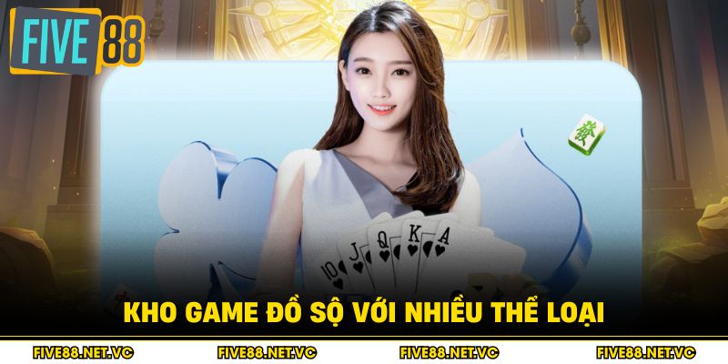 Five88 - Link Truy Cập Nhà Cái Five88 Chính Thức 2026 5 Kho game đồ sộ với nhiều thể loại.